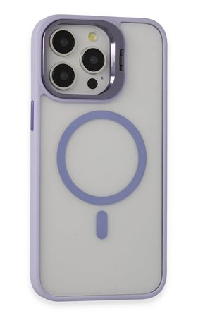 Joko Apple iPhone 15 Pro Kılıf Roblox Lens Magsafe Standlı Kapak - Lila
