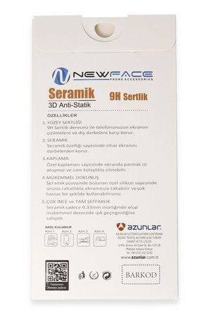 Uray store Xiaomi Redmi Note 12 Pro 4G 3D Antistatik Mat Seramik Nano Ekran Koruyucu
