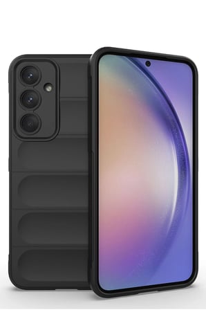 Uray store Samsung Galaxy M14 5G Kılıf Optimum Silikon - Siyah