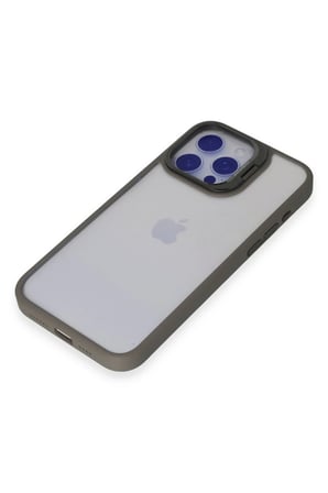 Joko Apple iPhone 15 Pro Max Kılıf Roblox Lens Standlı Kapak - Titan Gri