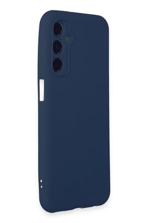 Uray store Samsung Galaxy M34 5G Kılıf First Silikon - Lacivert