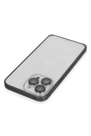 Joko Apple iPhone 15 Pro Metal Bumper Mat Kapak - Siyah