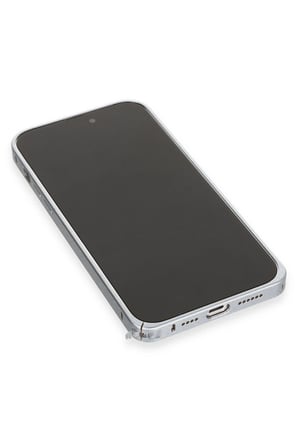 Joko Apple iPhone 15 Pro Max Kılıf Metal Bumper Magneticsafe Kapak - Gri