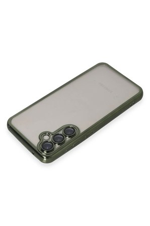 Uray store Samsung Galaxy S23 FE Kılıf Razer Lensli Silikon - Yeşil