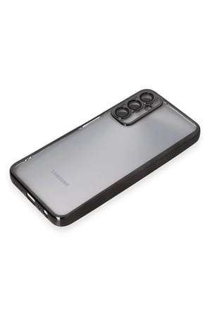 Uray store Samsung Galaxy A05S Kılıf Razer Lensli Silikon - Siyah