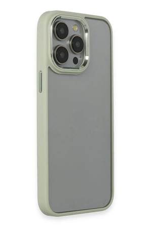 Uray store Apple iPhone 14 Pro Max Kılıf Power Silikon - Yeşil