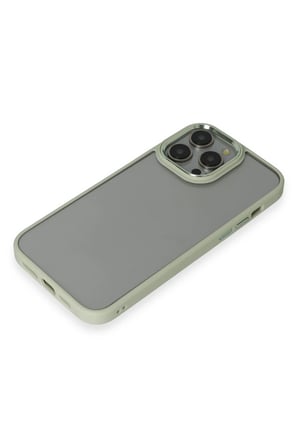 Uray store Apple iPhone 14 Pro Max Kılıf Power Silikon - Yeşil