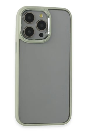 Uray store Apple iPhone 14 Pro Max Kılıf Power Silikon - Yeşil