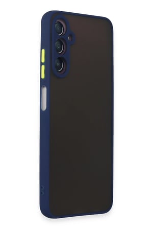 Uray store Samsung Galaxy A05S Kılıf Montreal Silikon Kapak - Lacivert