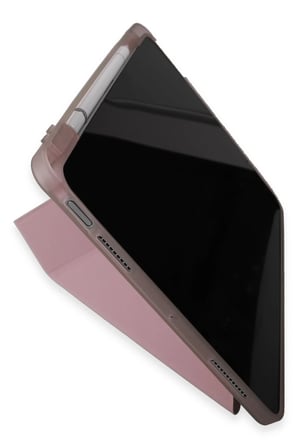 Uray store Huawei MatePad Air 11.5 Kılıf Kalemlikli Mars Tablet Kılıfı - Rose Gold