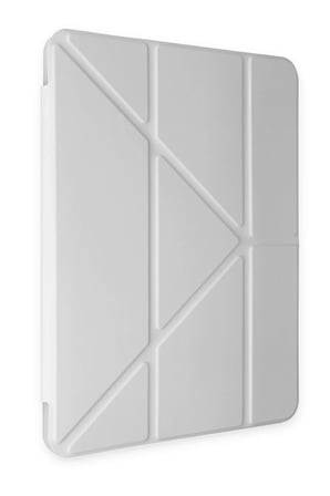 Uray store Huawei MatePad Air 11.5 Kılıf Kalemlikli Mars Tablet Kılıfı - Gri