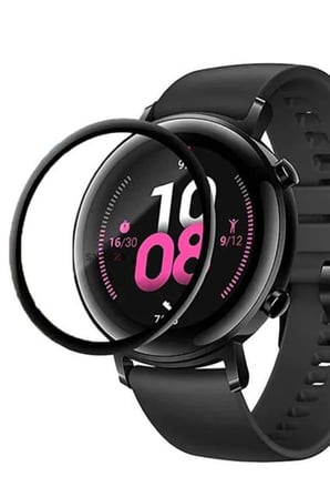 Uray store Huawei Watch GT2e Polymer Nano Ekran Koruyucu - Şeffaf