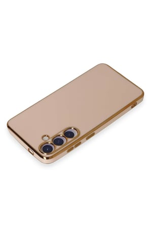 Uray store Samsung Galaxy S24 Plus Kılıf Volet Silikon - Pembe