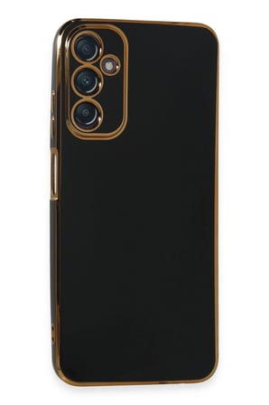 Uray store Samsung Galaxy A05S Kılıf Volet Silikon - Siyah