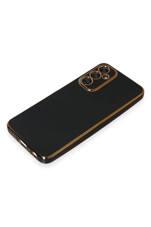 Uray store Samsung Galaxy A05S Kılıf Volet Silikon - Siyah