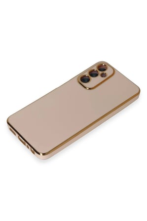 Uray store Samsung Galaxy A05S Kılıf Volet Silikon - Pembe