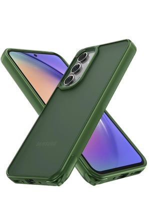 Uray store Samsung Galaxy A04S Kılıf Elegant Kapak - Yeşil