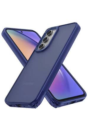 Uray store Samsung Galaxy A14 4G Kılıf Elegant Kapak - Lacivert