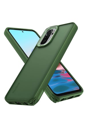 Uray store Xiaomi Redmi Note 10 Pro Kılıf Elegant Kapak - Yeşil