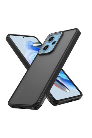 Uray store Xiaomi Redmi Note 12 Pro 5G Kılıf Elegant Kapak - Siyah