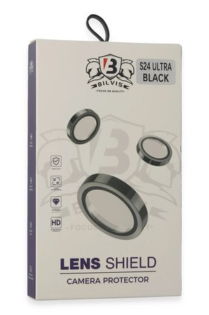 Uray store Samsung Galaxy S24 Ultra Bilvis Titan Kamera Lens - Siyah