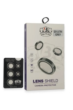 Uray store Samsung Galaxy S24 Ultra Bilvis Titan Kamera Lens - Titan Gri