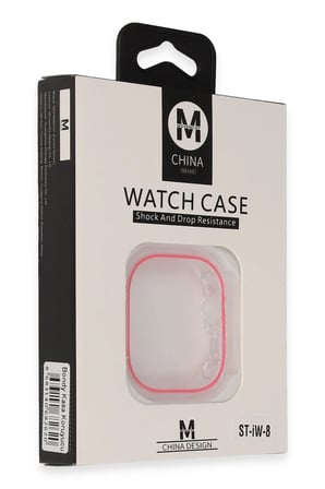 Movenchy Apple Watch Ultra 49mm Bondy Kasa Koruyucu - Pembe