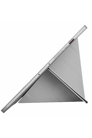 Uray store Samsung Galaxy X510 Tab S9 FE 11 Kılıf Kalemlikli Mars Tablet Kılıfı - Gri