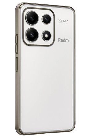Uray store Xiaomi Poco X6 Pro Kılıf Razer Lensli Silikon - Gold