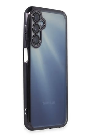 Uray store Samsung Galaxy A25 5G Kılıf Razer Lensli Silikon - Mor