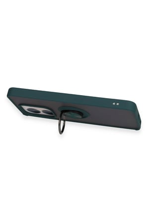 Uray store Xiaomi Redmi Note 13 4G Kılıf Montreal Yüzüklü Silikon Kapak - Buz Mavi