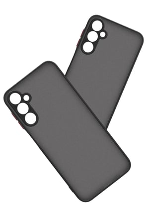 Uray store Samsung Galaxy A15 4G Kılıf Montreal Silikon Kapak - Siyah