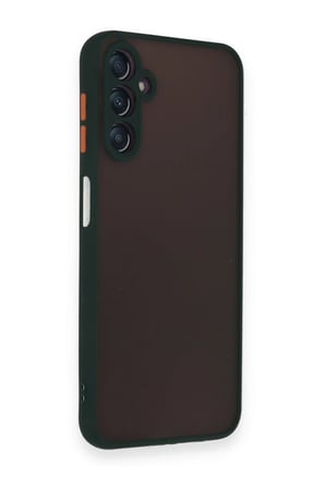 Uray store Samsung Galaxy A15 4G Kılıf Montreal Silikon Kapak - Yeşil