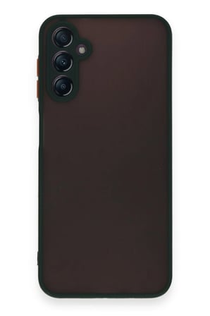 Uray store Samsung Galaxy A15 4G Kılıf Montreal Silikon Kapak - Yeşil