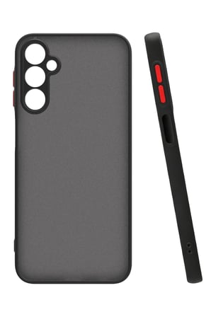 Uray store Samsung Galaxy A25 5G Kılıf Montreal Silikon Kapak - Siyah
