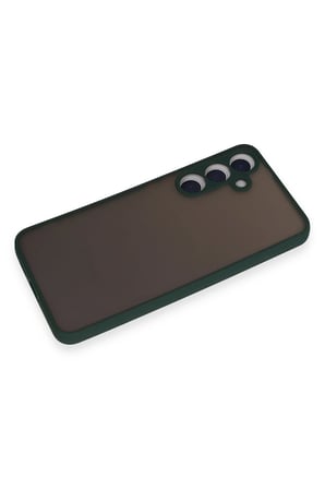 Uray store Samsung Galaxy S24 Kılıf Montreal Silikon Kapak - Yeşil