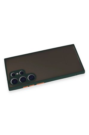 Uray store Samsung Galaxy S24 Ultra Kılıf Montreal Silikon Kapak - Yeşil