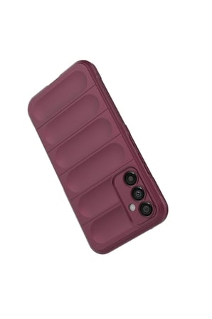 Uray store Samsung Galaxy A15 4G Kılıf Optimum Silikon - Bordo