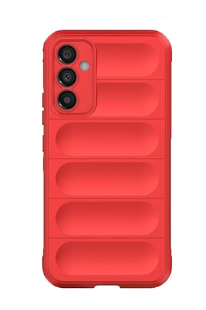 Uray store Samsung Galaxy A25 5G Kılıf Optimum Silikon - Kırmızı