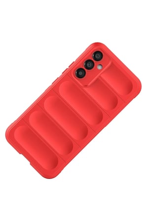Uray store Samsung Galaxy A25 5G Kılıf Optimum Silikon - Kırmızı