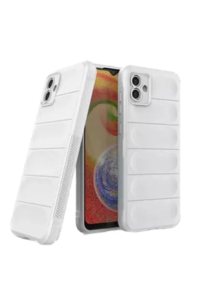 Uray store Samsung Galaxy A05 Kılıf Optimum Silikon - Krem