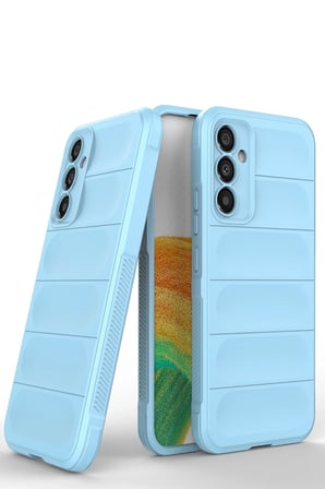 Uray store Samsung Galaxy A05S Kılıf Optimum Silikon - Sky Blue