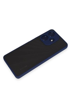 Uray store İnfinix Hot 30 4G Kılıf Montreal Silikon Kapak - Lacivert