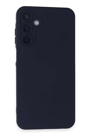 Uray store Samsung Galaxy A15 4G Kılıf Nano içi Kadife Silikon - Lacivert