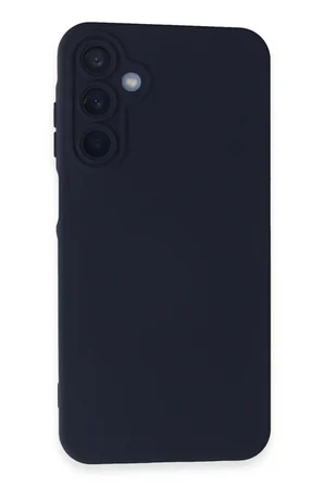 Uray store Samsung Galaxy A25 5G Kılıf Nano içi Kadife Silikon - Lacivert