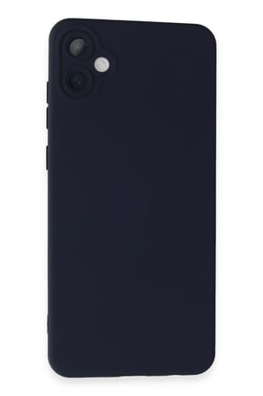 Uray store Samsung Galaxy A05 Kılıf Nano içi Kadife Silikon - Lacivert