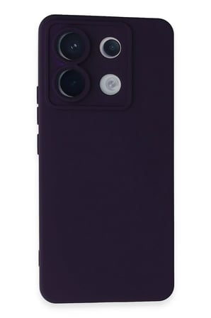 Uray store Xiaomi Redmi Note 13 Pro 5G Kılıf Nano içi Kadife Silikon - Mor