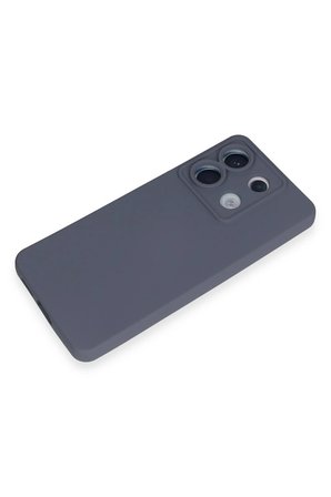 Uray store Xiaomi Redmi Note 13 Pro 5G Kılıf Nano içi Kadife Silikon - Gri