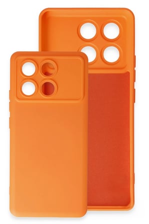 Uray store Xiaomi Poco X6 Pro Kılıf Nano içi Kadife Silikon - Mor