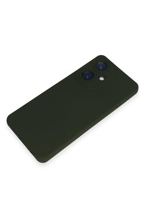 Uray store Vivo Y27 Kılıf Nano içi Kadife Silikon - Koyu Yeşil